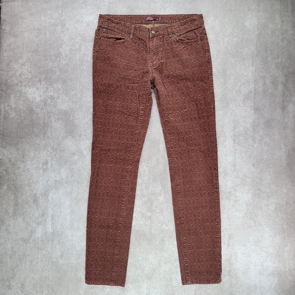 Prana Trinity Cord Pants in Raisin Marsala - Picture 2 of 8